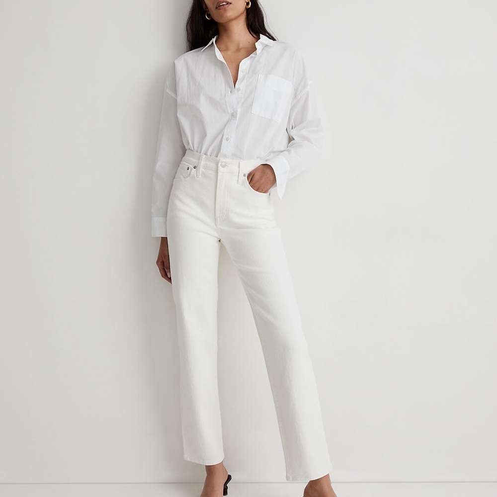 Madewell White Women's Jeans